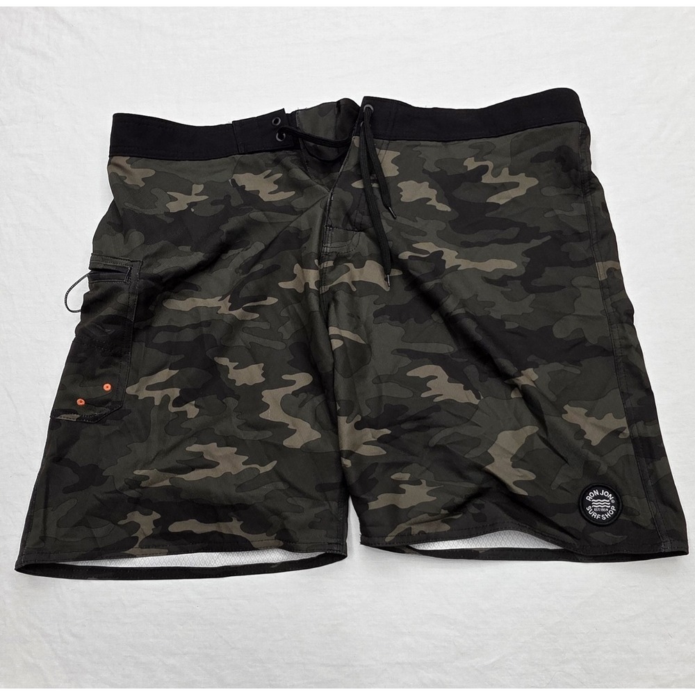 Ron Jon Surf Shop Men's Camouflage Board Shorts Size 36
